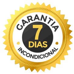 Garantia de 7 dias incondicional